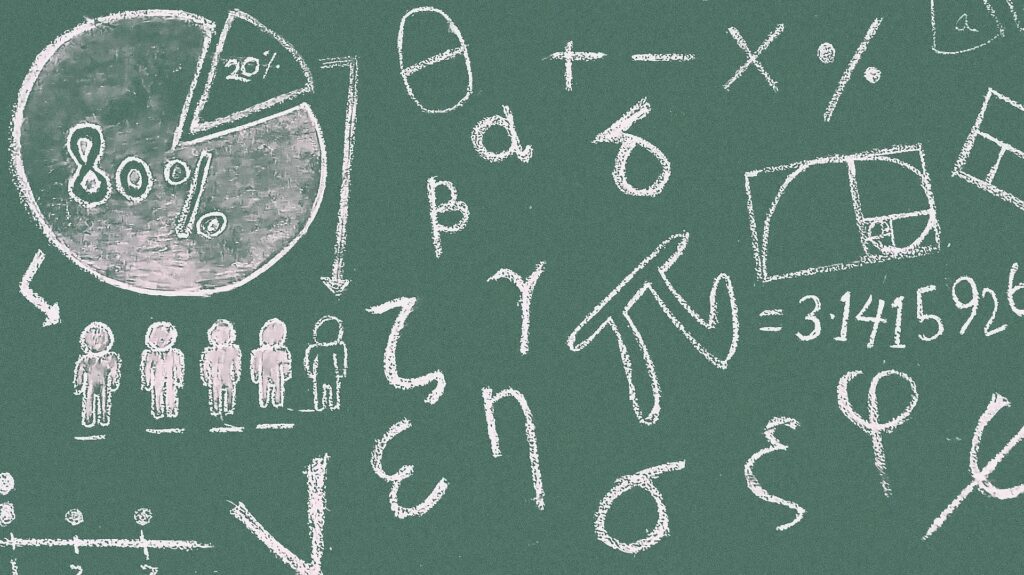 Tableau avec formules mathématiques